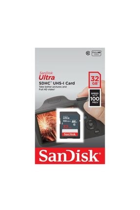 SanDisk Ultra 32gb 100mb/s Sdhc Hafıza Kartı