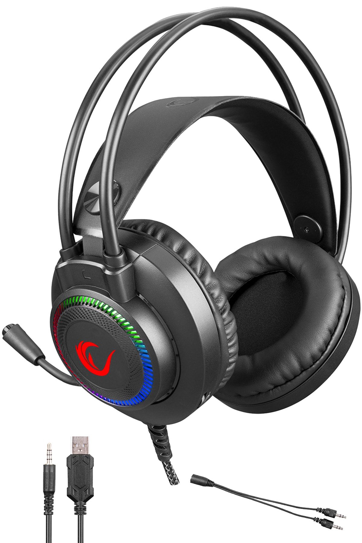 rampage rm k27 x jammer rgb mikrofonlu gaming kulaklik fiyati trendyol