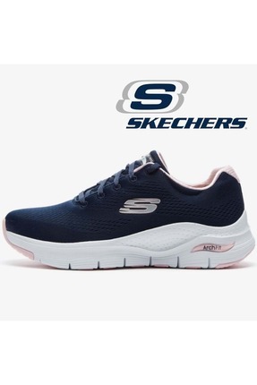 Arch Fit 149057tk Kadın Spor Ayakkabı Lacivert-pembe Image 0