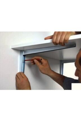 40 cm Duvara Monte Katlanır Masa Aparatı Çinko Image 0