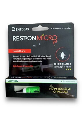 REST-ON MİCRO GEL HAMAMBÖCEĞİ KARINCA JELİ 5 GR Image 0