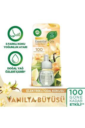 Elektrikli Oda Kokusu Yedek Şişe Vanilya Büyüsü Image 0