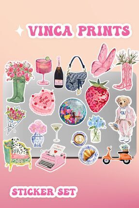 Sticker Seti 19 Adet Sticker Macbook Notebook Tablet Telefon Ajanda Laptop Defter Sticker Seti Image 0