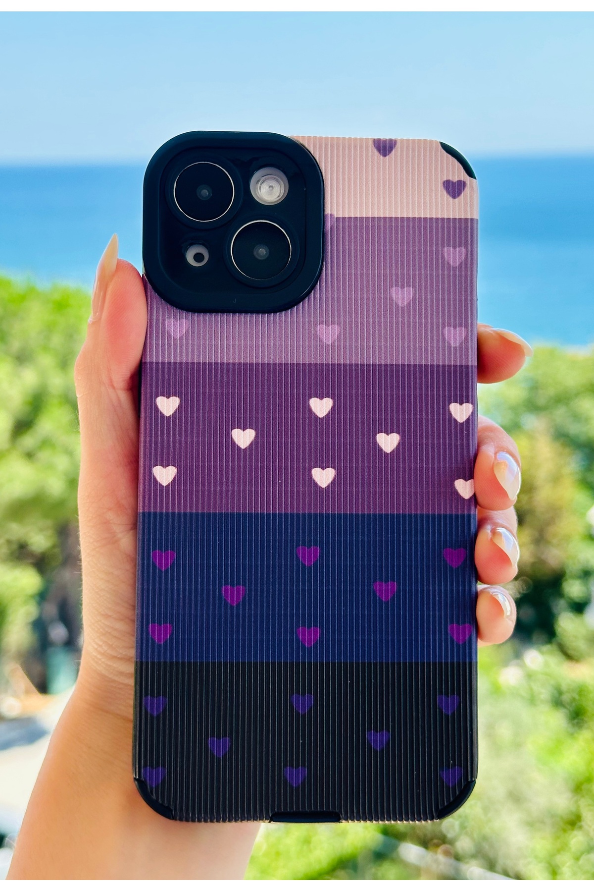 قاب سیلیکونی انعطاف پذیر با طراحی پوشش سازگار با آیفون 13 -14