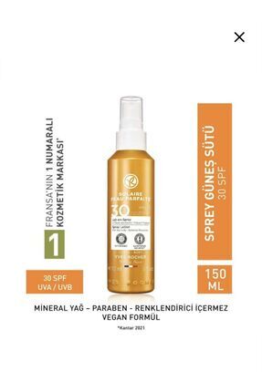 Yves Rocher 30 Spf Güneş Koruyucu Vücut Spreyi 150 ml Image 0