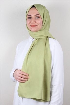 Jakarlı Ipeksi Şal 8085-14 Fıstık Yeşili Image 0