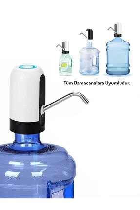 Hızlı Ve Sessiz Damacana Pompası, Usb Şarjlı Ve Otomatik Damacana Su Pompası Image 1