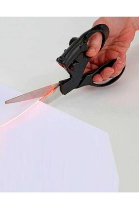 Lazer Terzi Makası Işaretleyici Lazerli Kumaş Kesim Makası Işıklı Makas Image 0