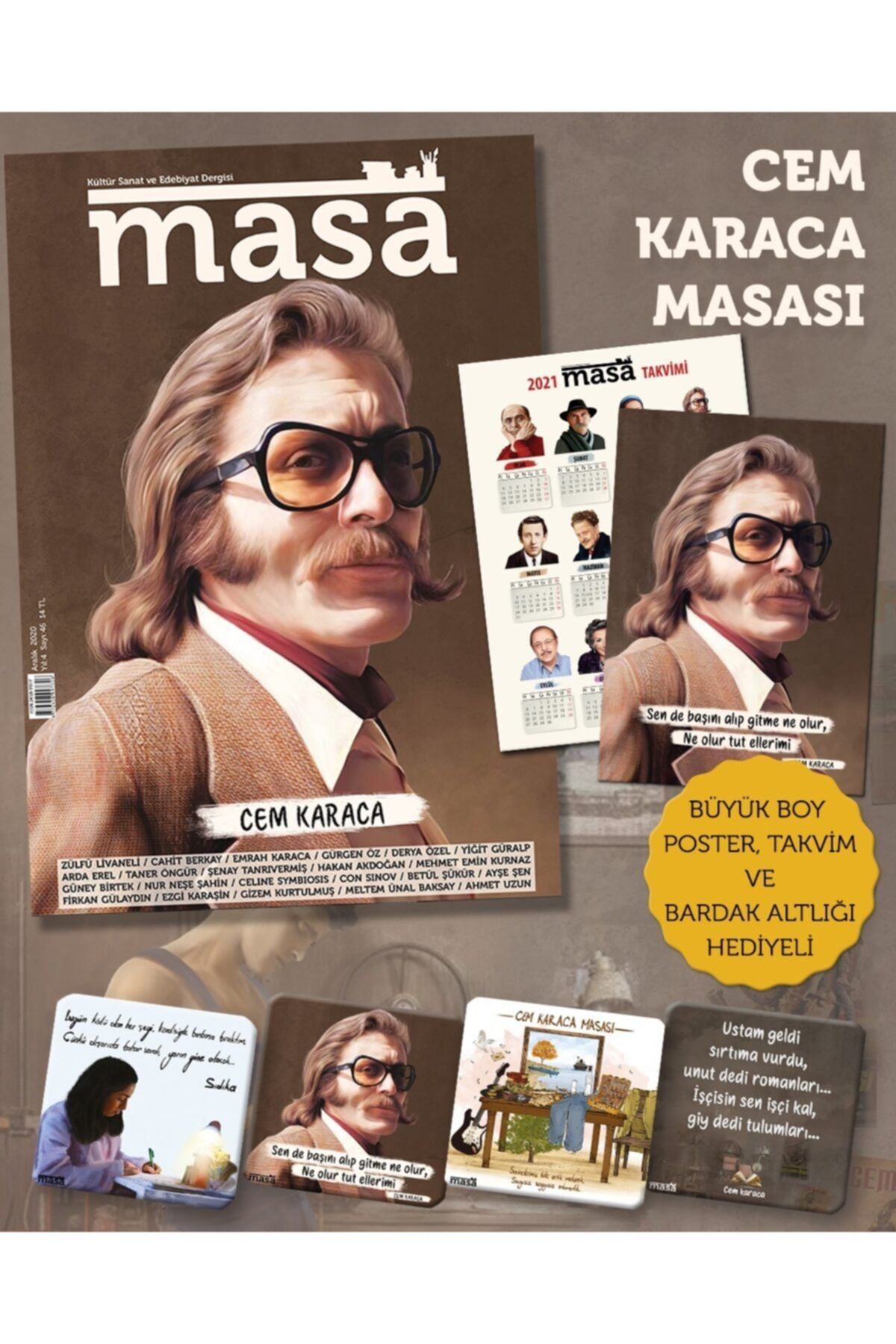 masa dergi cem karaca sayisi fiyati yorumlari trendyol