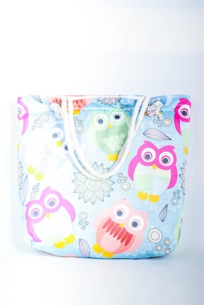 Dudo Baby Baykuşlu Plaj &Ccedil;antası