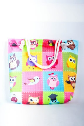 Dudo Baby Baykuş Model Plaj &Ccedil;antası