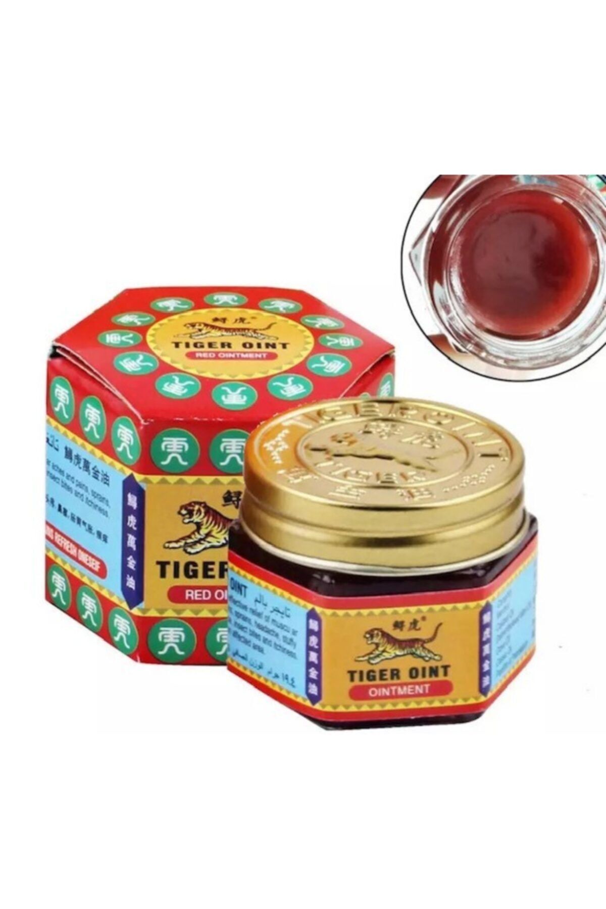 Tiger Oint Balsam Ağrı Giderici Kırmızı Krem 19.4gr