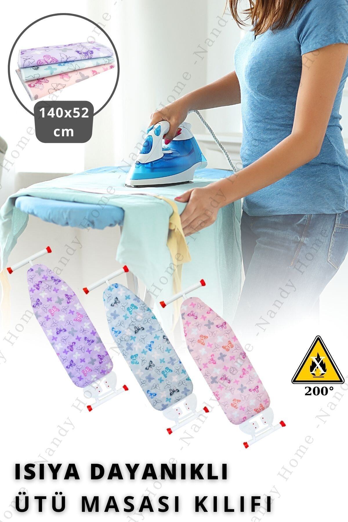 Nandy Home 140x52 Cm Isıya Dayanıklı Ütü Masası Kılıfı