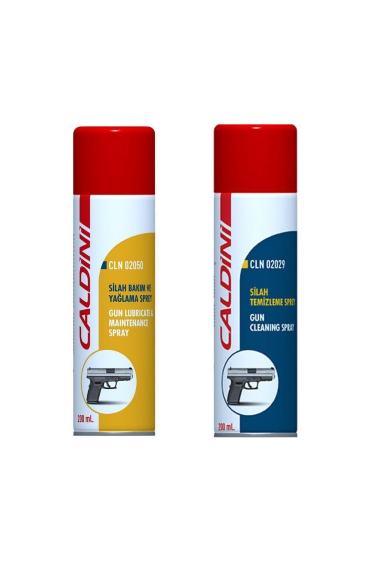 CALDİNİ Silah Yağlama Spreyi 200ml Silah Temizleme Spreyi 200ml