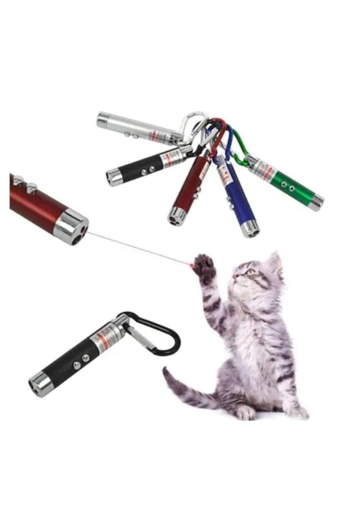 Livatoys Pilli Kedi Lazeri Oyuncağı Lazer Anahtarlık