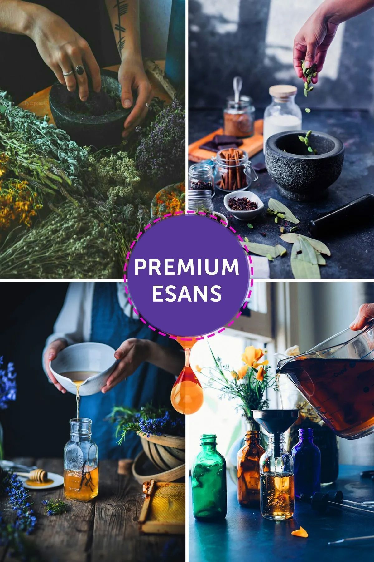 ست اسانس 10 عددی عطر پخش کننده روغن معطر اسانس Hobby Essence Ambient