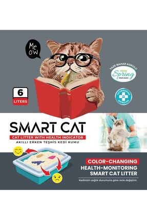 Smart Cat 6 Lt Akıllı Erken Teşhis Kedi Kumu Image 7