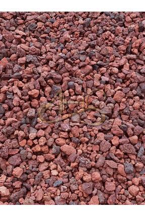 Pomza 6-12mm 8 Kg 10 Litre Lav Taşı Kırığı Kırmızı Akvaryum Teraryum Volkanik Ponza Taşı Cürüf Image 0