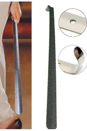 65 Cm Dayanıklı Metal Ayakkabı Çekeceği Kereta Çekçek Çekecek Eğilmeden Ayakkabınızı Giyin Image 0