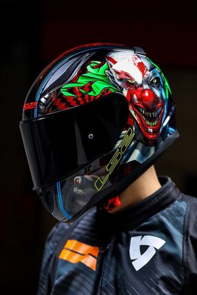 Rapid 2 Happy Dreams Kask Siyah Vizörlü (CAMLI) Image 2