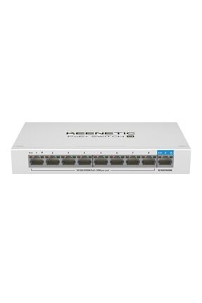 PoE+ Switch 9, 1x1Gbit, 8x1Gbit PoE+ Port, IEEE 802.3af/at (max.30W/port), 120Watt Image 0