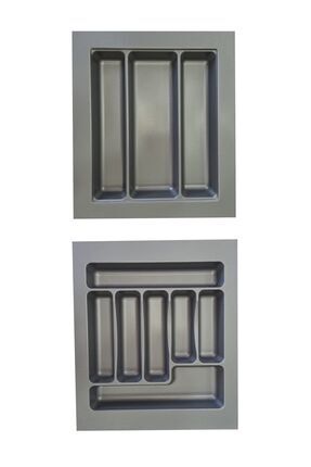 2li Set 42x49 Cm Düzenleyici 42 Cm Kepçelik & 42 Cm Kaşıklık (36X40 CM E KESİLEBİLİR)organizer Çeyiz Image 0