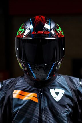 Rapid 2 Happy Dreams Kask Siyah Vizörlü (CAMLI) Image 6