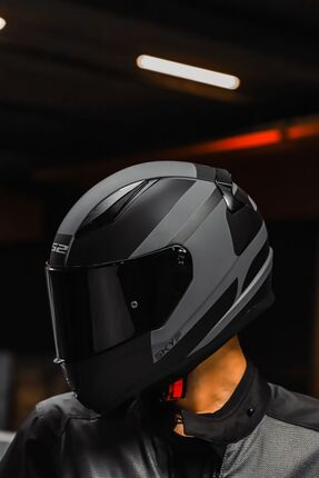 RAPİD SETHDES MAT COOL GRİ-SİYAH KASK Image 2