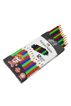 HB Köşeli Kurşun Kalem (GEN-6000) 12 Adet Image 3