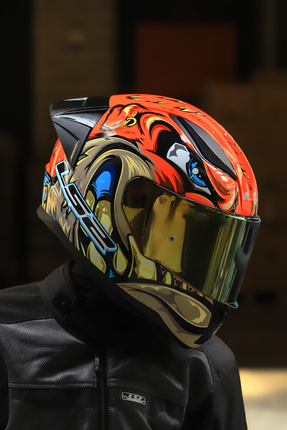 RAPID 2 RACE SPOX KIRMIZI-GRİ KASK Image 7