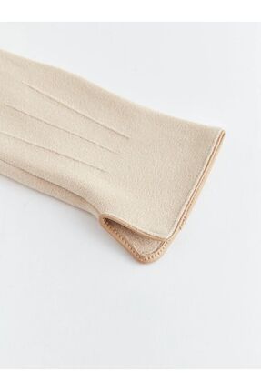 LCW ACCESSORIES Süet Görünümlü Kadın Eldiven Image 5