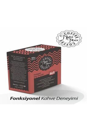 Nutri Fiber Coffee 6in1 Fonksiyonel Kahve Saşe 10 lu Image 0