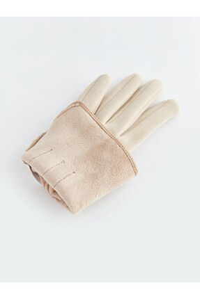 LCW ACCESSORIES Süet Görünümlü Kadın Eldiven Image 4