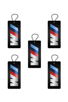 5'li Set Bmw M Sport Tasarımlı Dekoratif Oto Kokusu Image 0