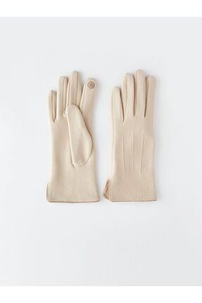 LCW ACCESSORIES Süet Görünümlü Kadın Eldiven Image 2