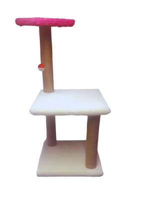 82cm Gri Iki Katlı Geniş Kedi Tırmalama Tahtası Image 0