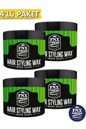 Fnx Barber Matte Effect Wax 150 Ml 4 Adet Image 0