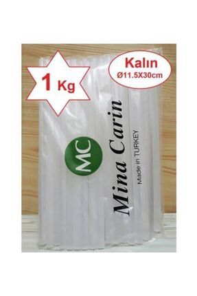 Mum Silikon Kalın 11.5x30cm Sıcak Mum Silikon Çubuk Uç 1 Kg Image 0
