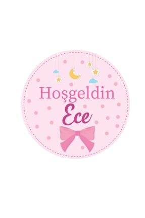 Hoşgeldin Bebek Etiketi Sticker (3 CM 96 ADET) Image 0