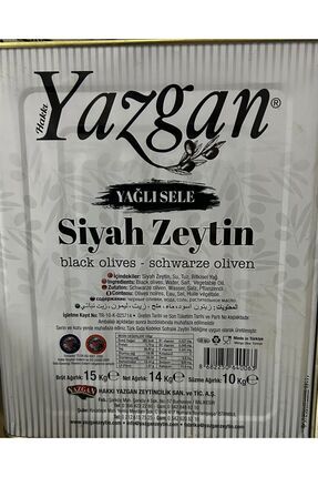 SİYAH ZEYTİN YAĞLI SELE 10KG İRİ BOY Image 0