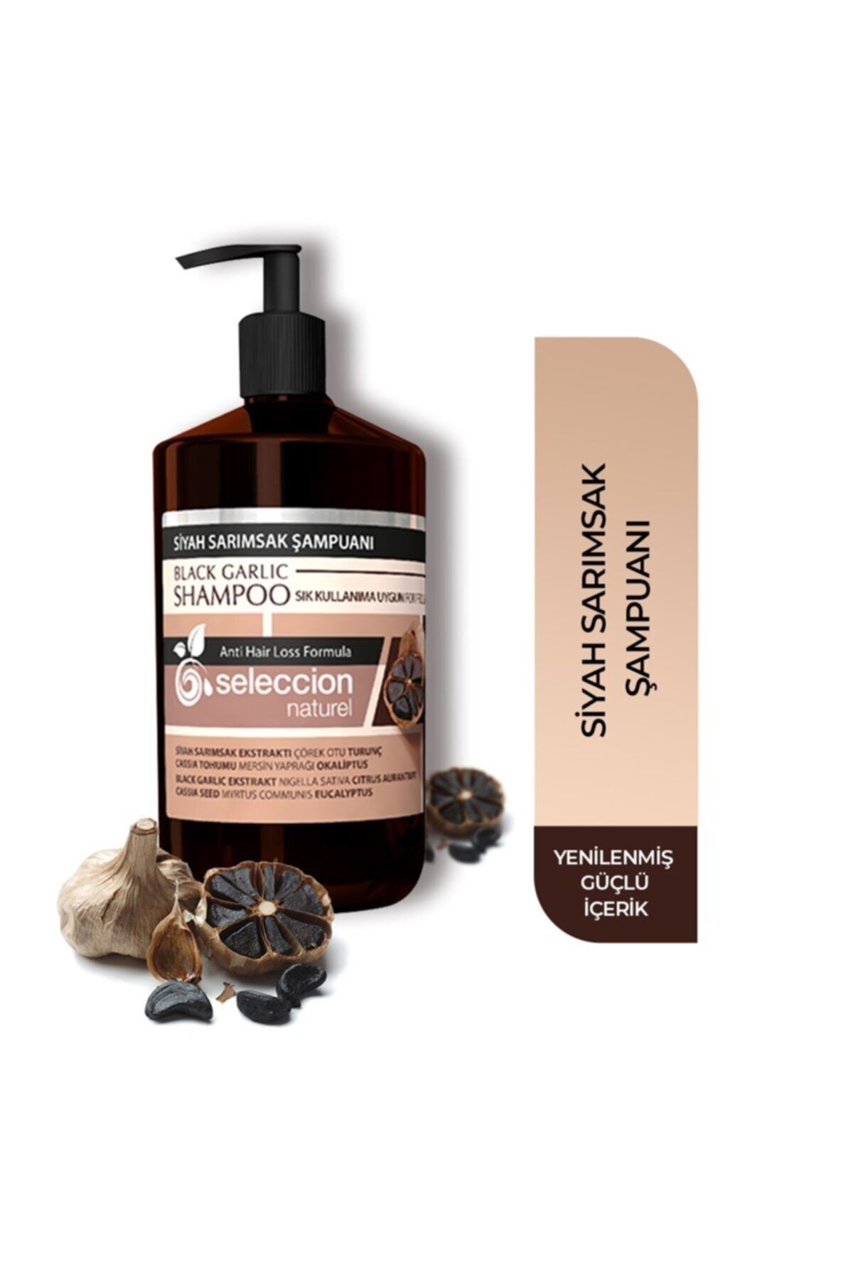 seleccion naturel siyah sarimsak ozlu sampuan 1000 ml fiyati yorumlari trendyol