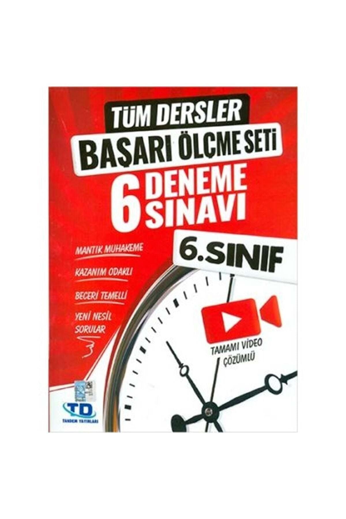 tandem yayinlari tandem 6 sinif tum dersler basari olcme seti 6 deneme sinavi fiyati yorumlari trendyol