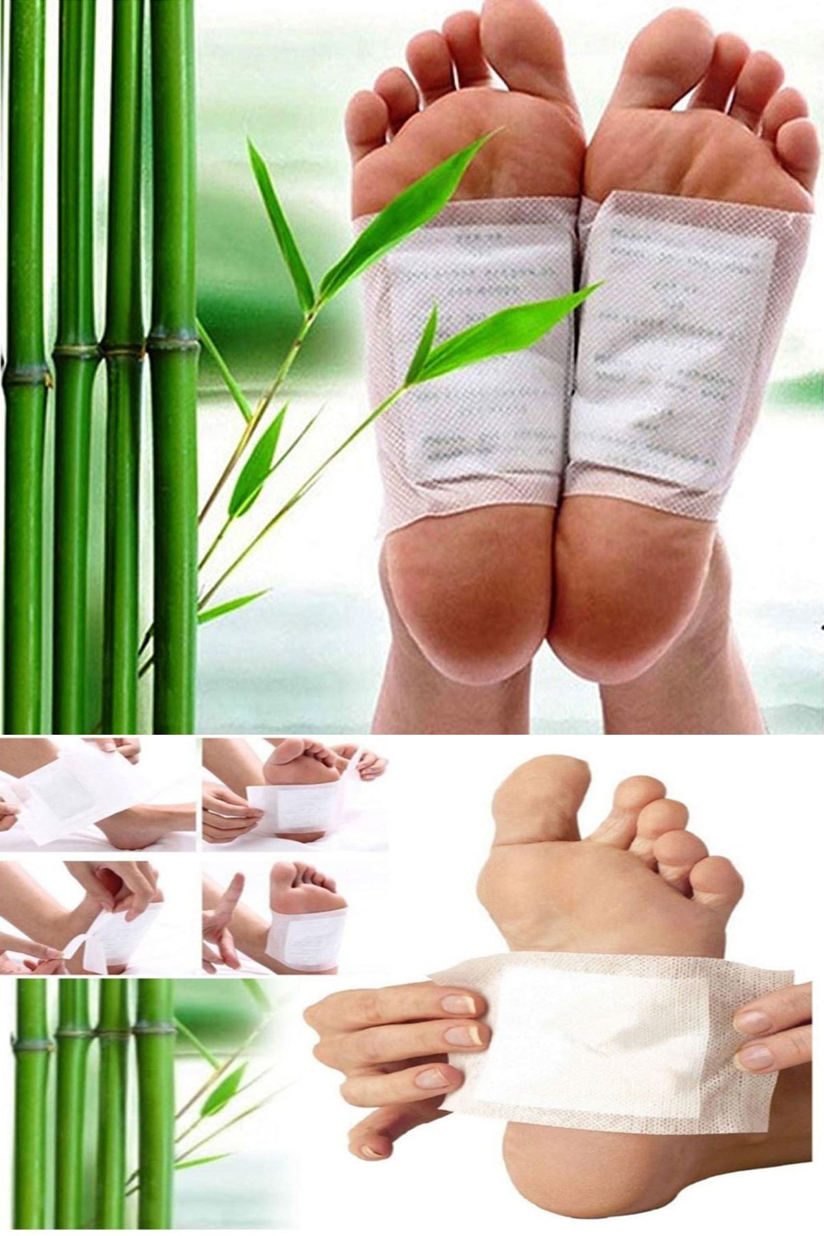 Amasra Kinoki Detox Toksin Atıcı Ayak Bandı 1430
