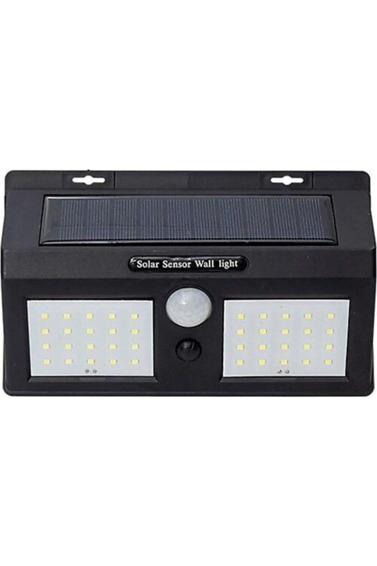Solar Fotoselli Ikili Projektör Led Lamba Işık Sensörlü Güneş Enerjili Gece Lambası Işıldak