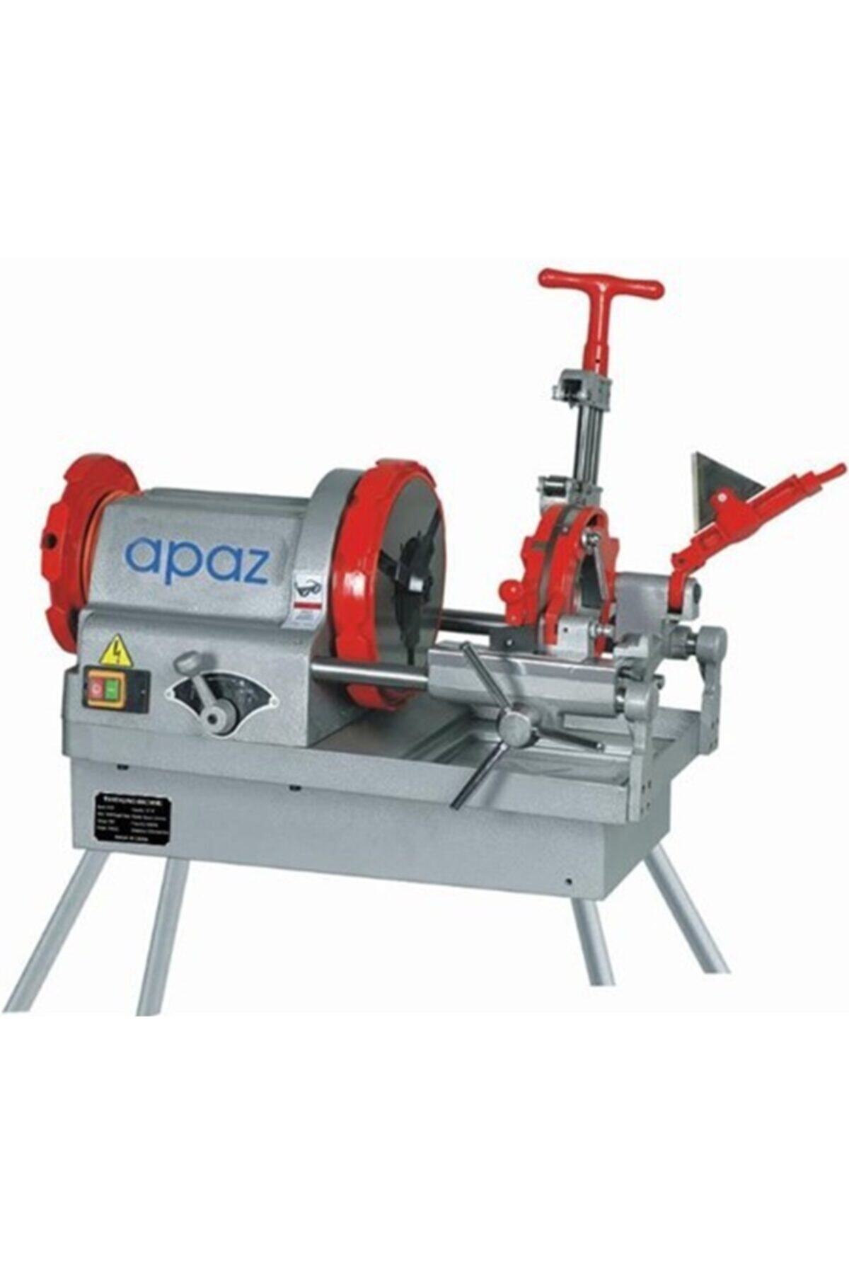Apaz 4'' Inç -1/2 Inç Kadar Elektrikli Pafta Makinası
