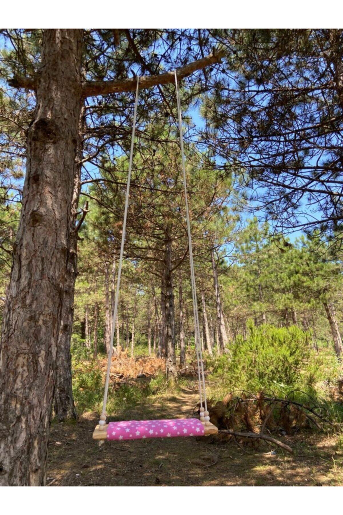 ConconBebe Ahşap Salıncak Ev Bahçe Piknik Salıncağı