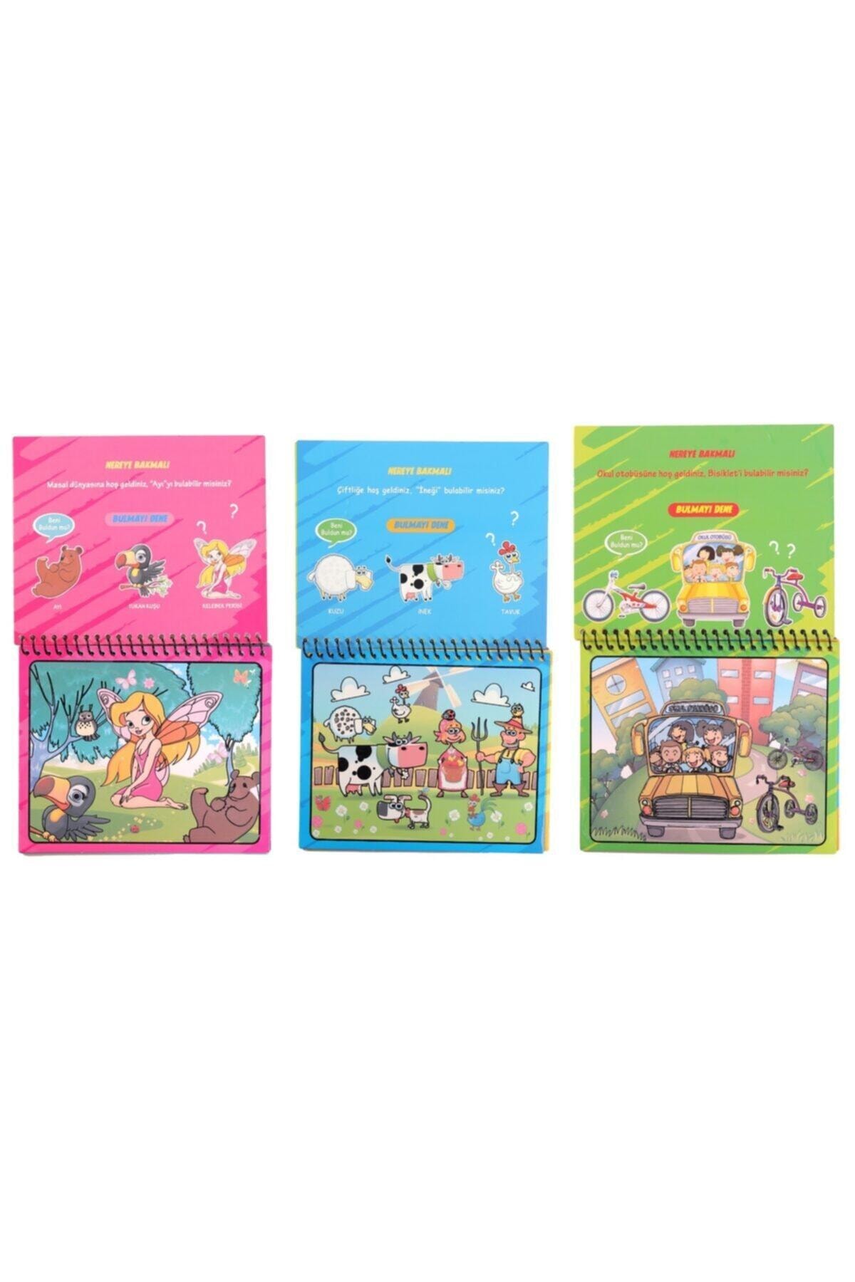 Neuygun Sihirli Boyama Kitabi Ozel Kalemi Water Magic Boyama Kitabi 3 Lu Boyama Kitap Seti Fiyati Yorumlari Trendyol