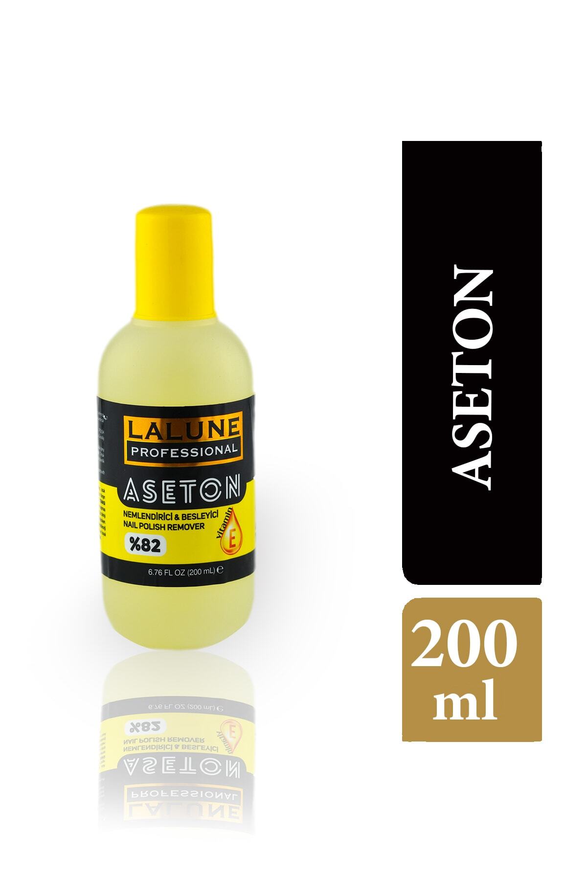 Lalune Professional Oje Çıkarıcı Aseton 200 Ml Sarı