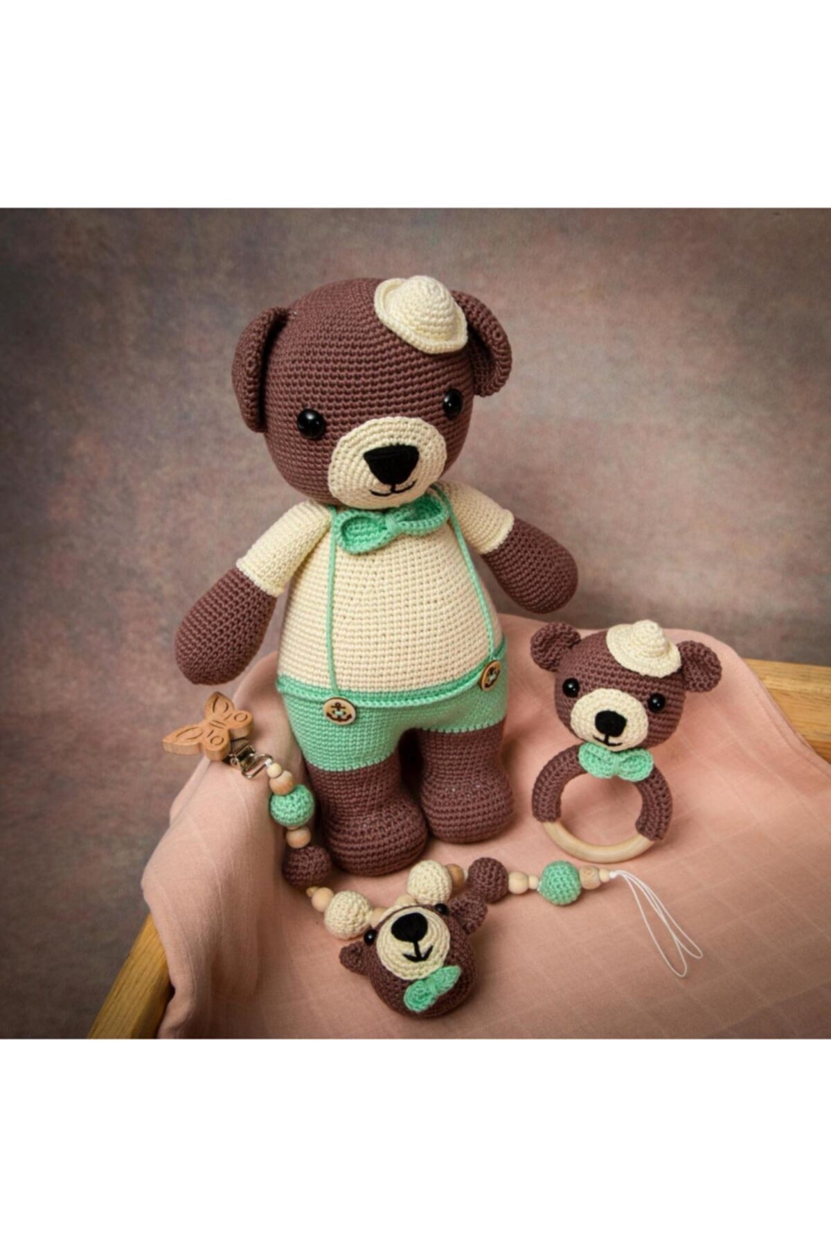 Milly&Molly Bay Teddy Ayıcık Amigurumi Set