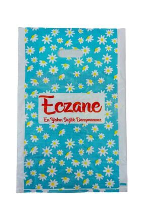 Eczane Poşeti Bio Büyükboy Elgeçme 500 Adet 28x40cm Image 0
